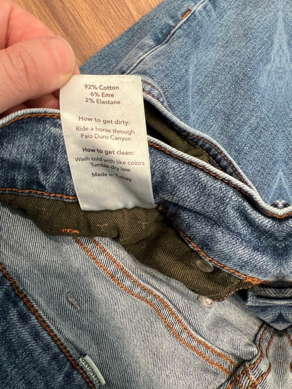 Tecovas Straight Jeans Standard Size 30 X 32 - Picture 4 of 13